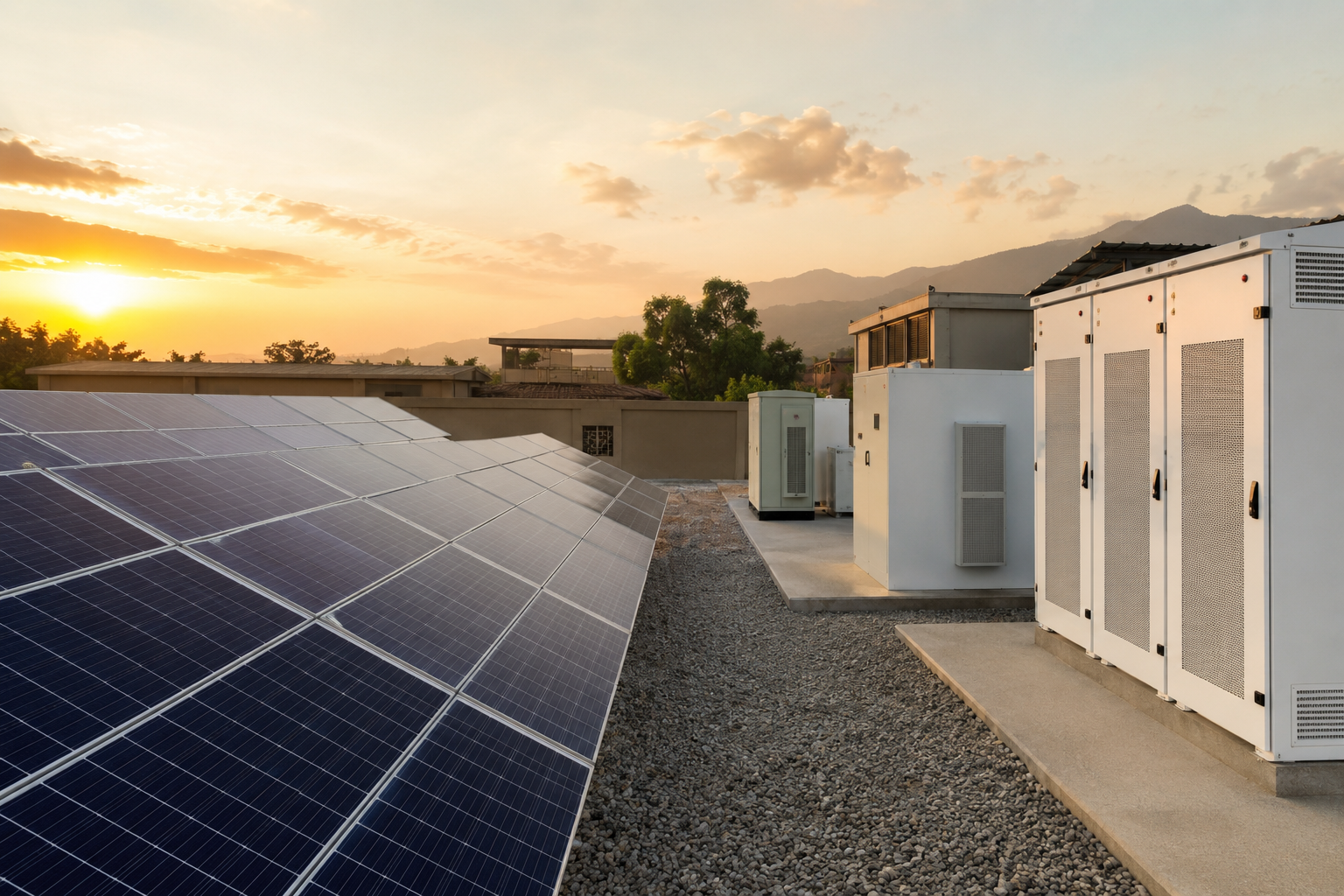 Solar energy storage solution