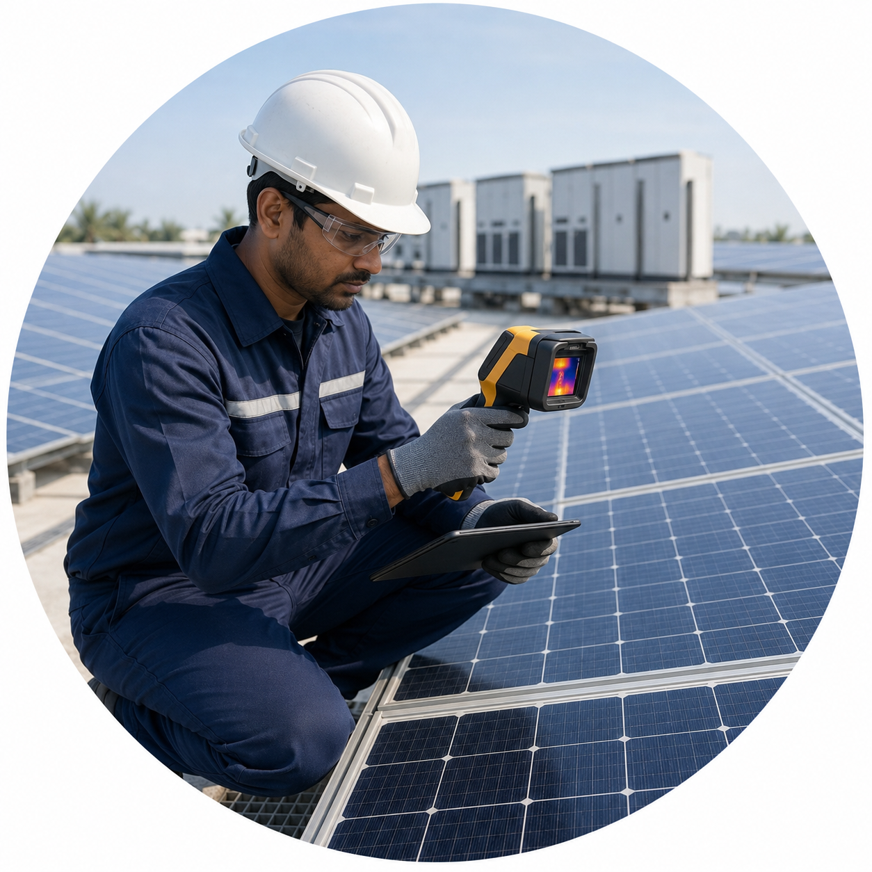Solar system inspection and assessment