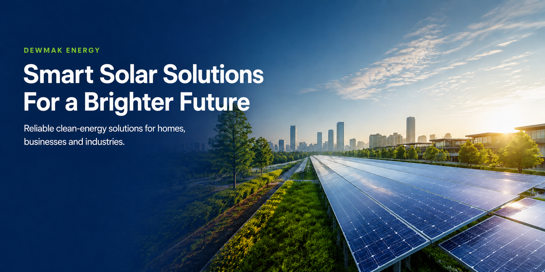 Dewmak Energy - Smart Solar Solutions For a Brighter Future