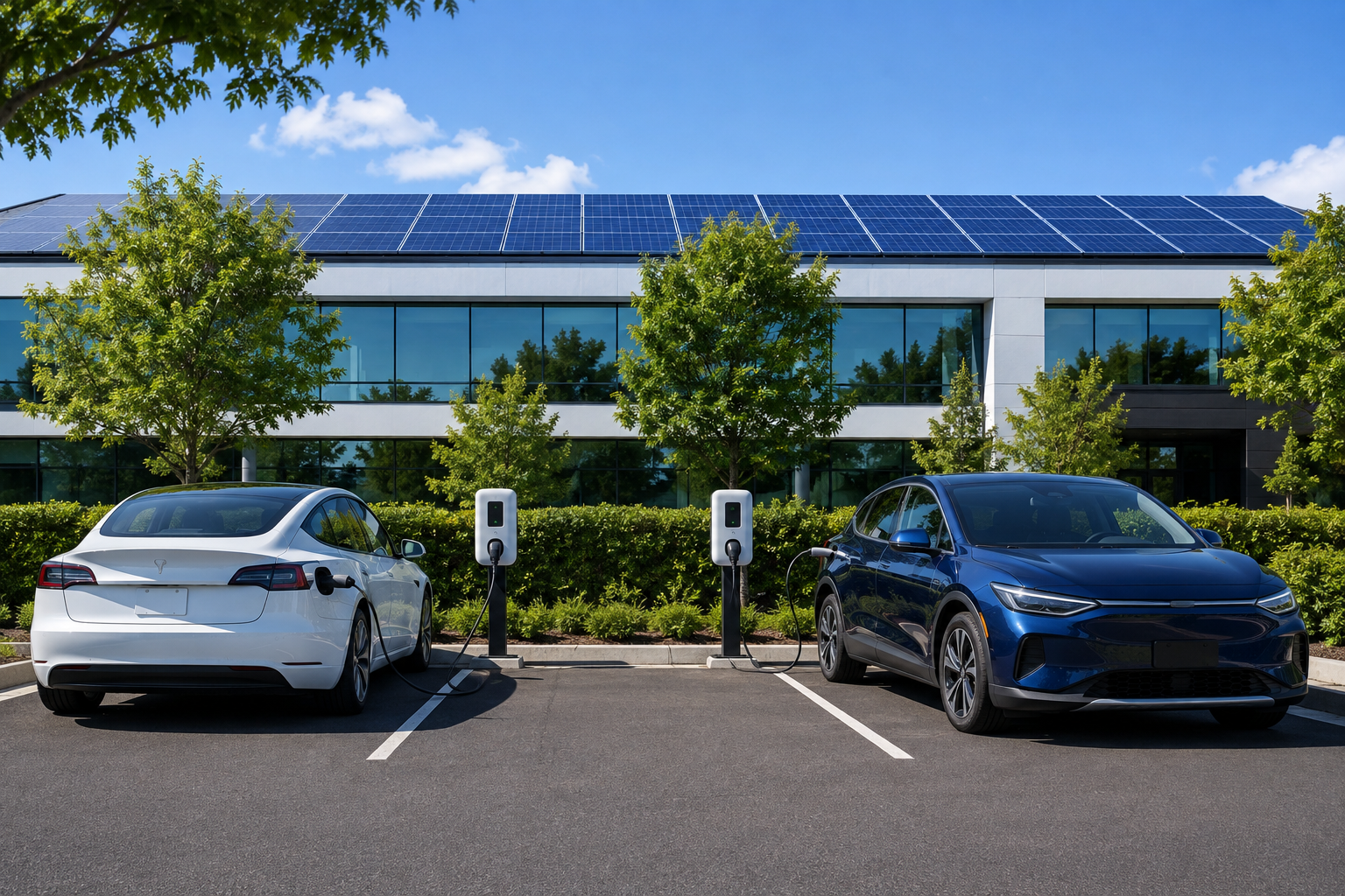 Commercial EV charging solutions