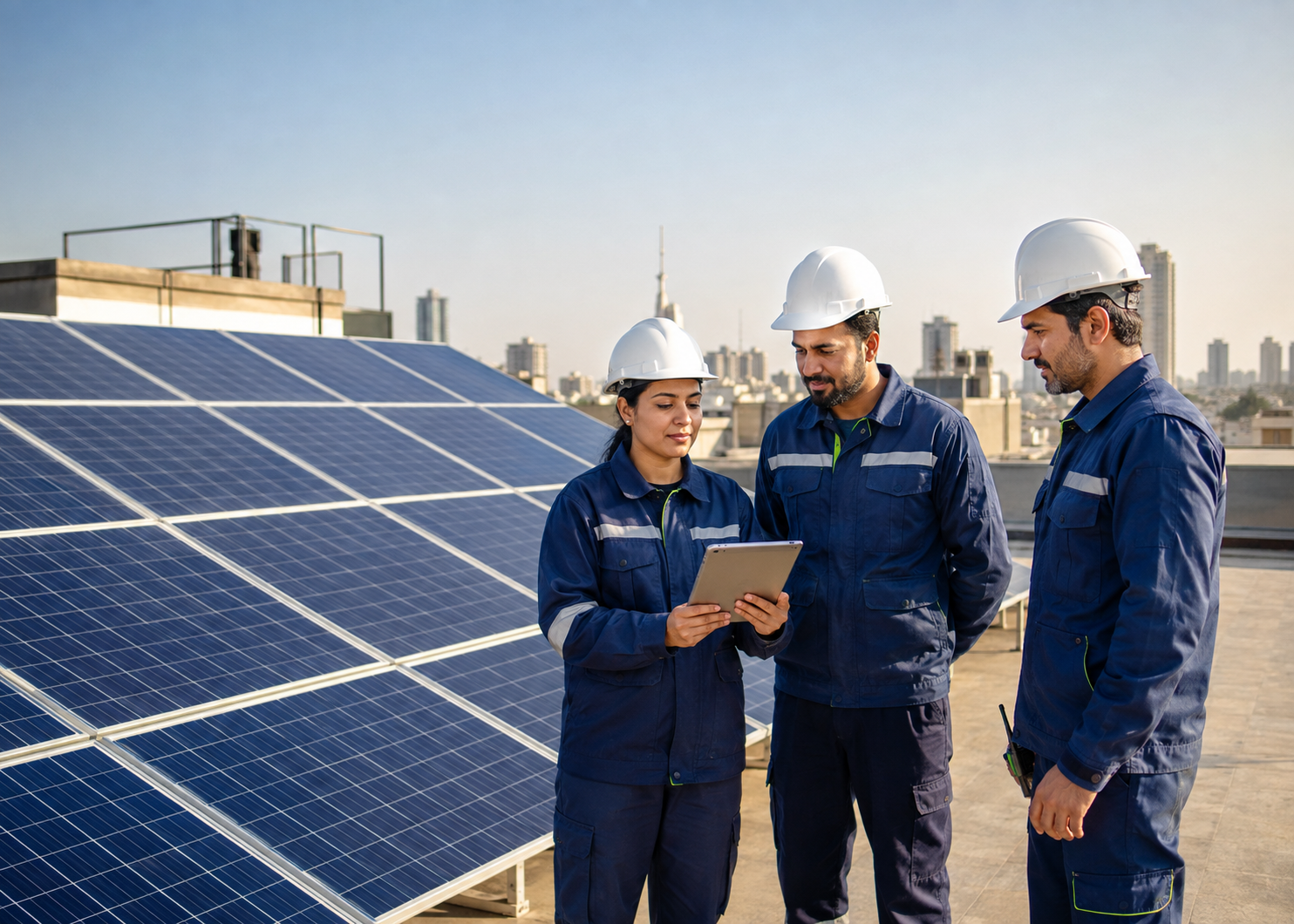 Dewmak Energy professional solar team