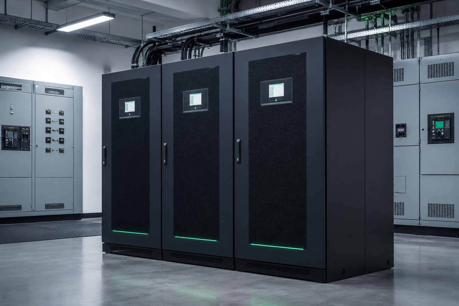 Commercial online UPS systems