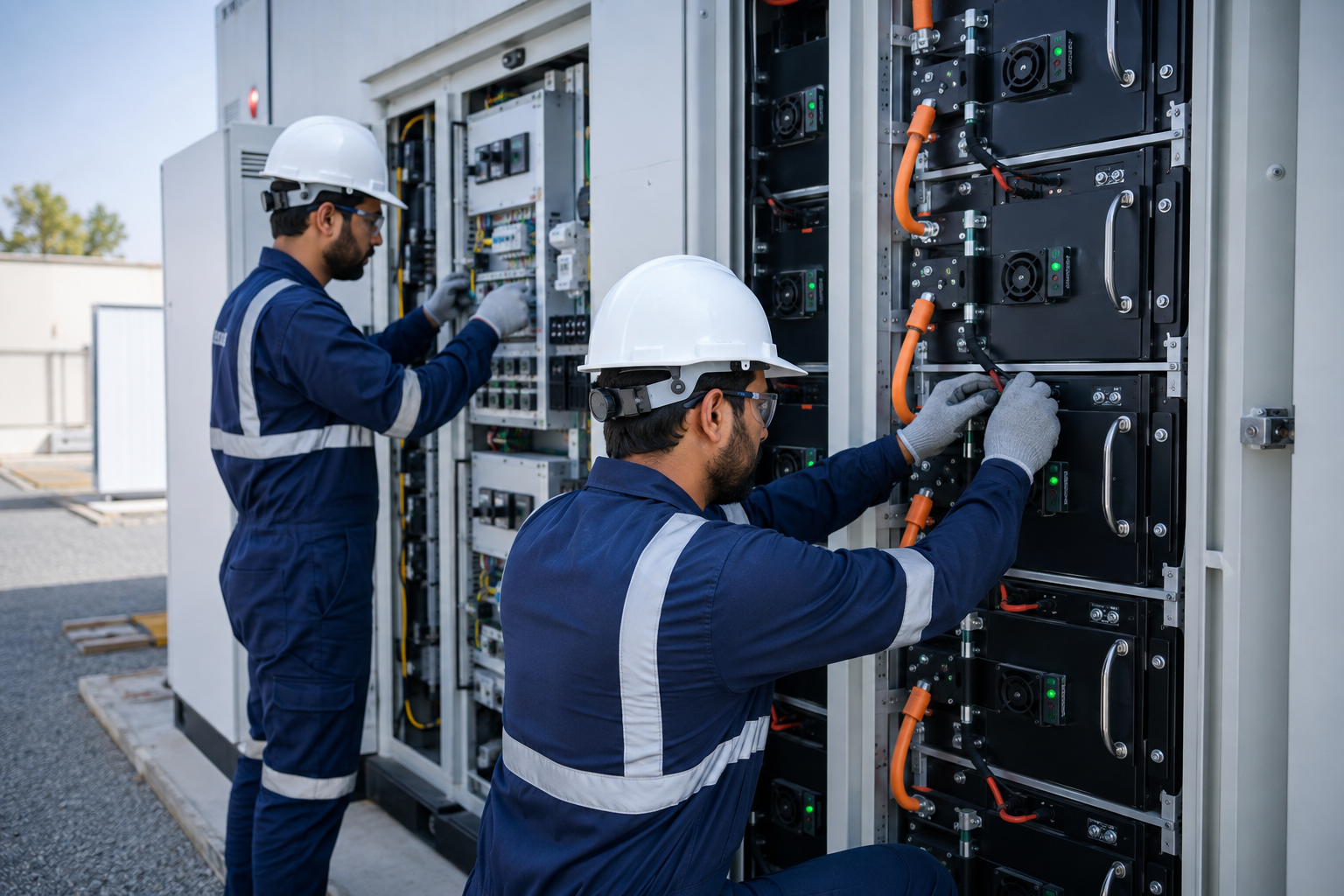 BESS installation and integration