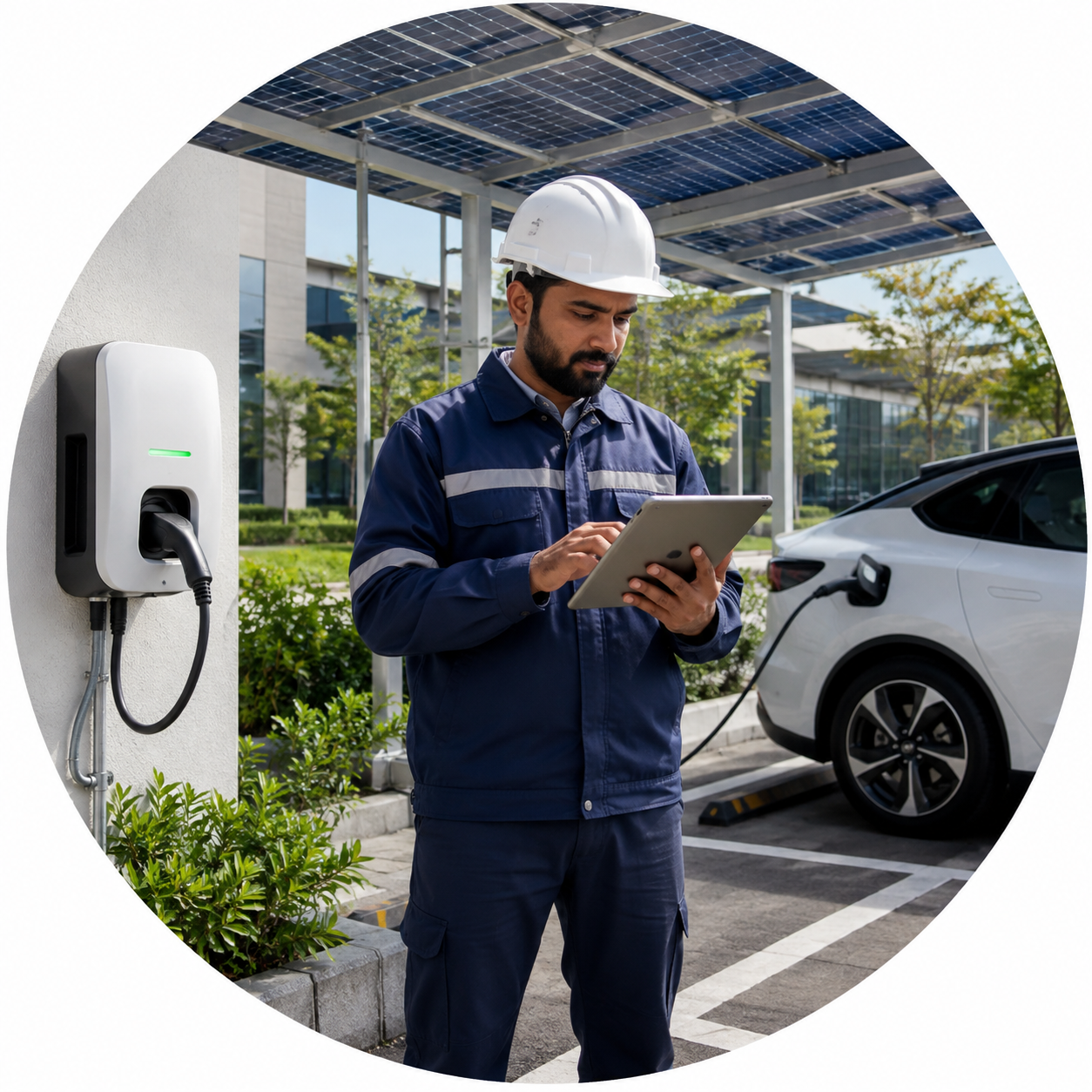 EV charging site assessment